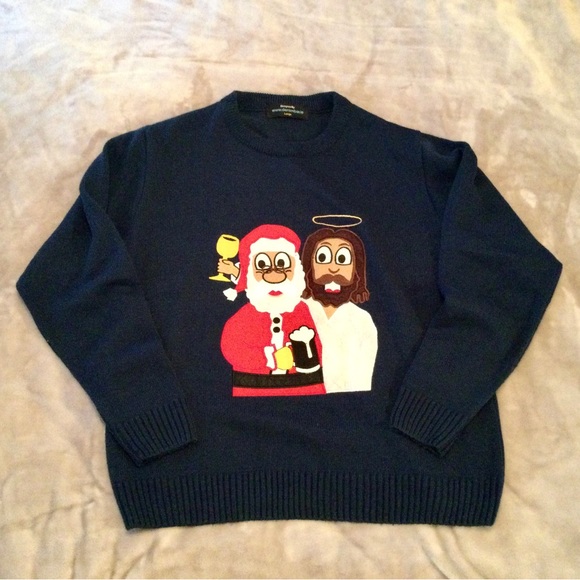 NWOT CHRISTMAS SWEATER. - Picture 1 of 3